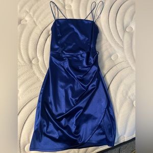 Silk Blue dress from Emerald Sundae